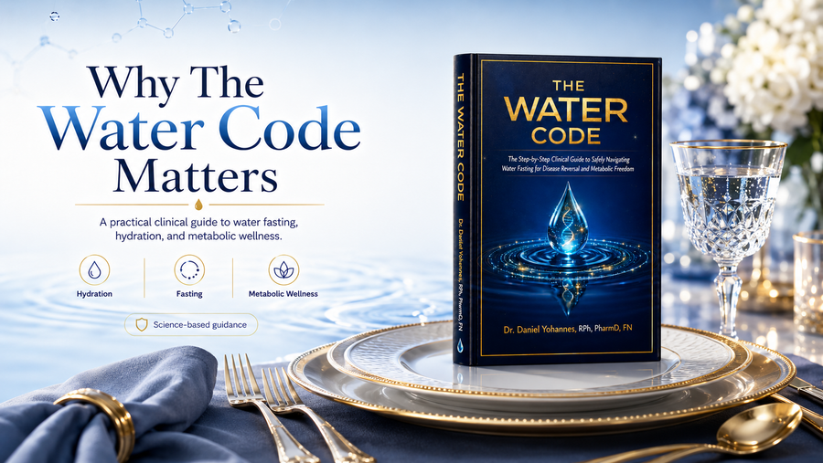 Why “The Water Code” May Be the Missing Key to Better Energy, Metabolism, and Daily Wellness
